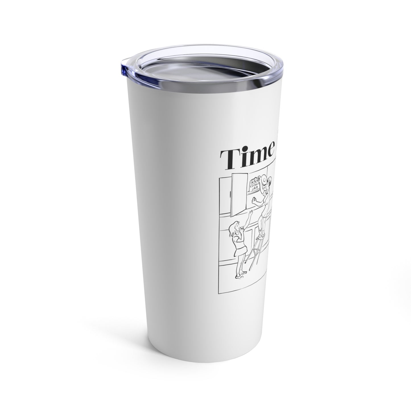Time Is Brain Classic Tumbler