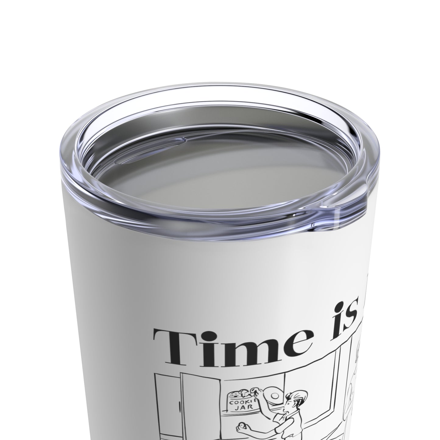Time Is Brain Classic Tumbler