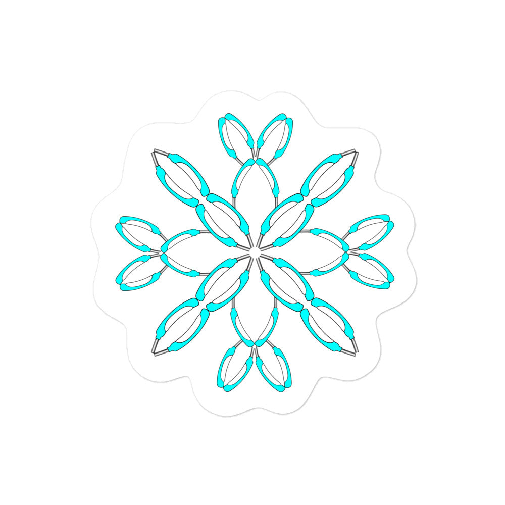PureWick Snowflake Sticker