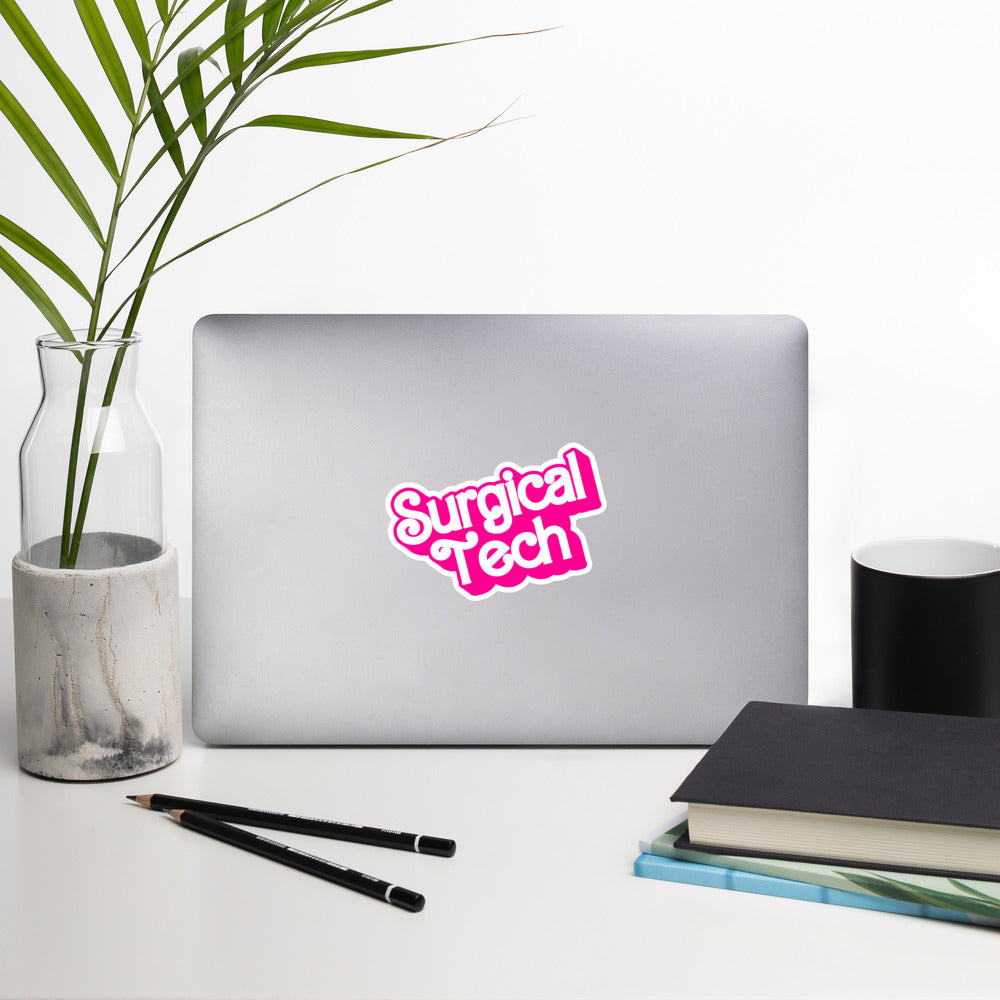 Barbie Surgical Tech Sticker
