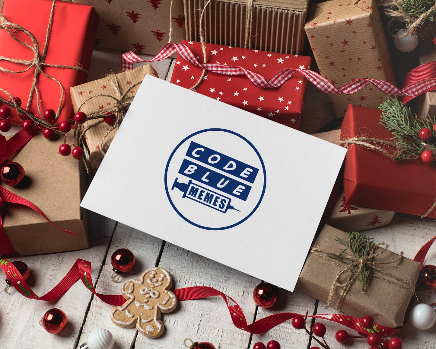 Code Blue Memes Holiday Gift Card