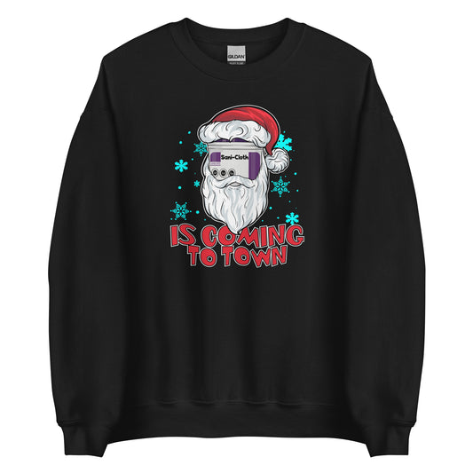 Sani Cloth Is Coming To Town Sweatshirt