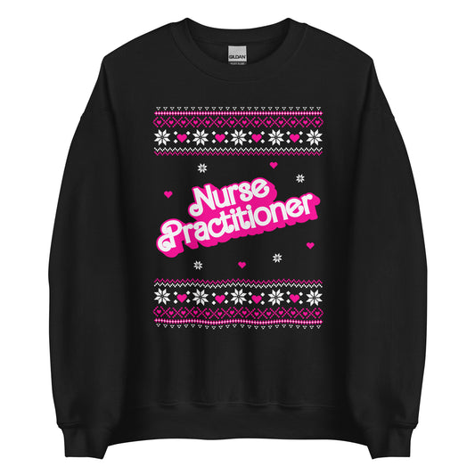 Barbie Nurse Practitioner Ugly Christmas Sweater