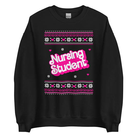 Barbie Nursing Student Ugly Christmas Sweater