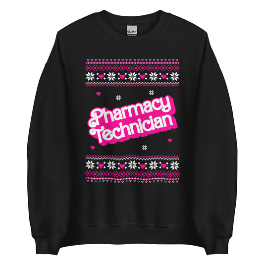 Barbie Pharmacy Technician Ugly Christmas Sweater