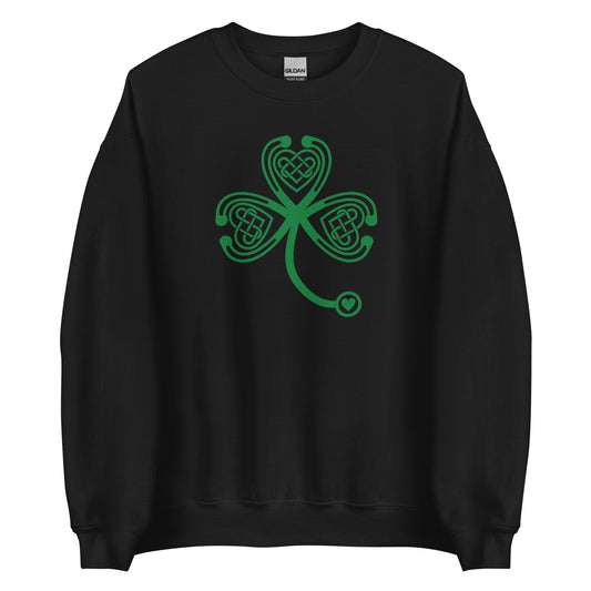 Stethoscope Shamrock Sweatshirt