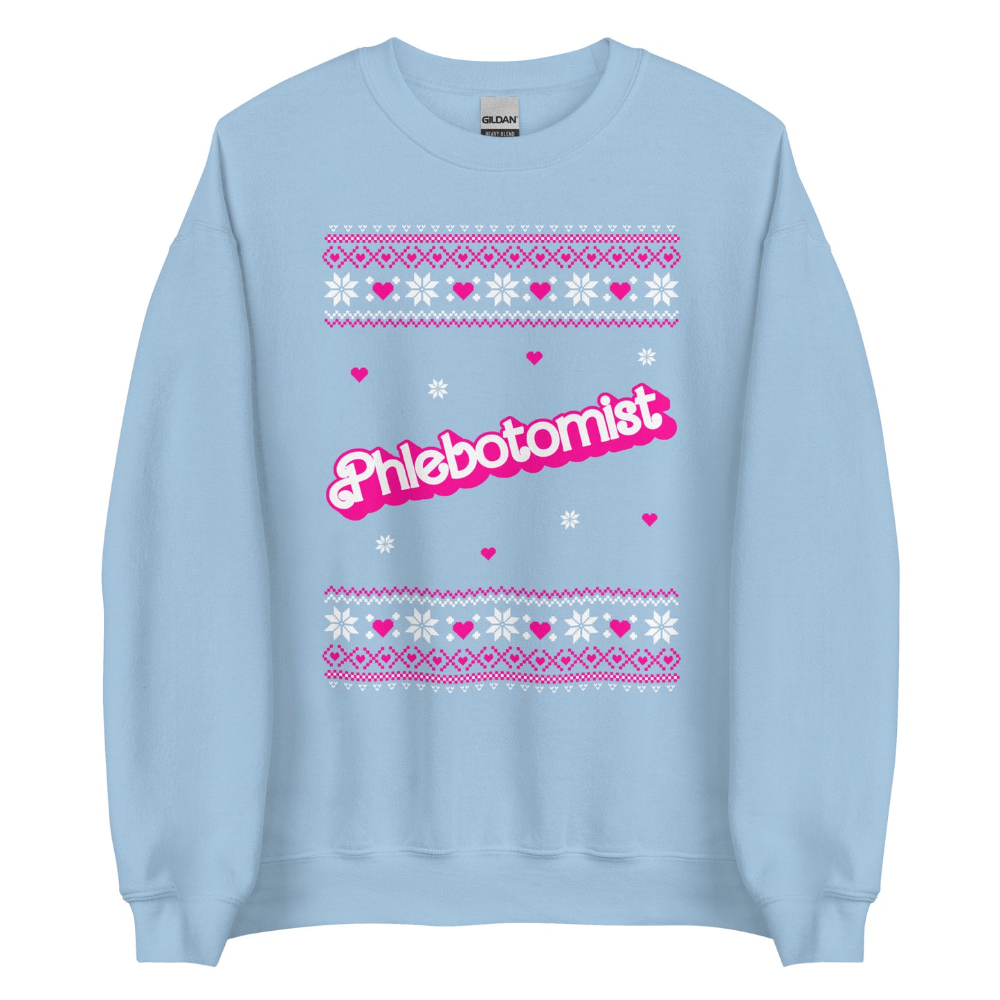 Barbie Phlebotomist Ugly Christmas Sweater