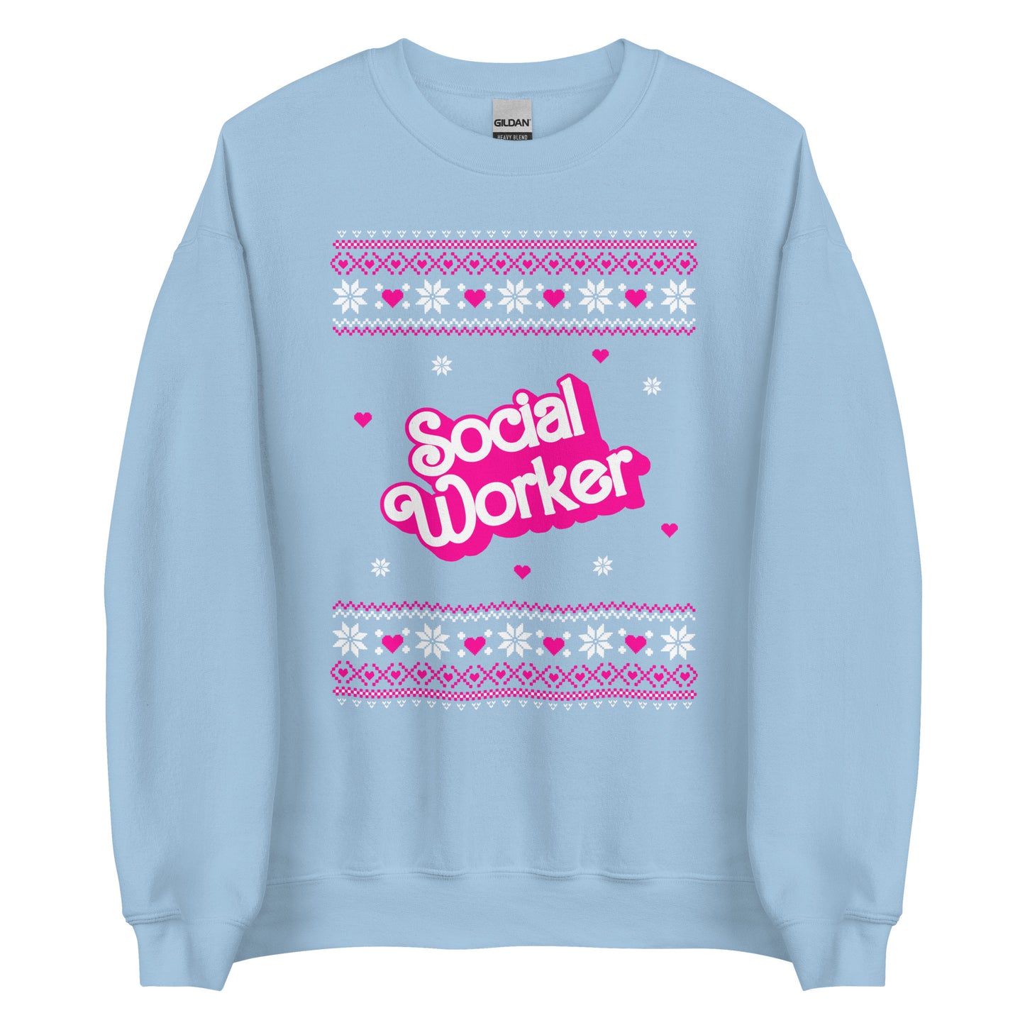 Barbie Social Worker Ugly Christmas Sweater