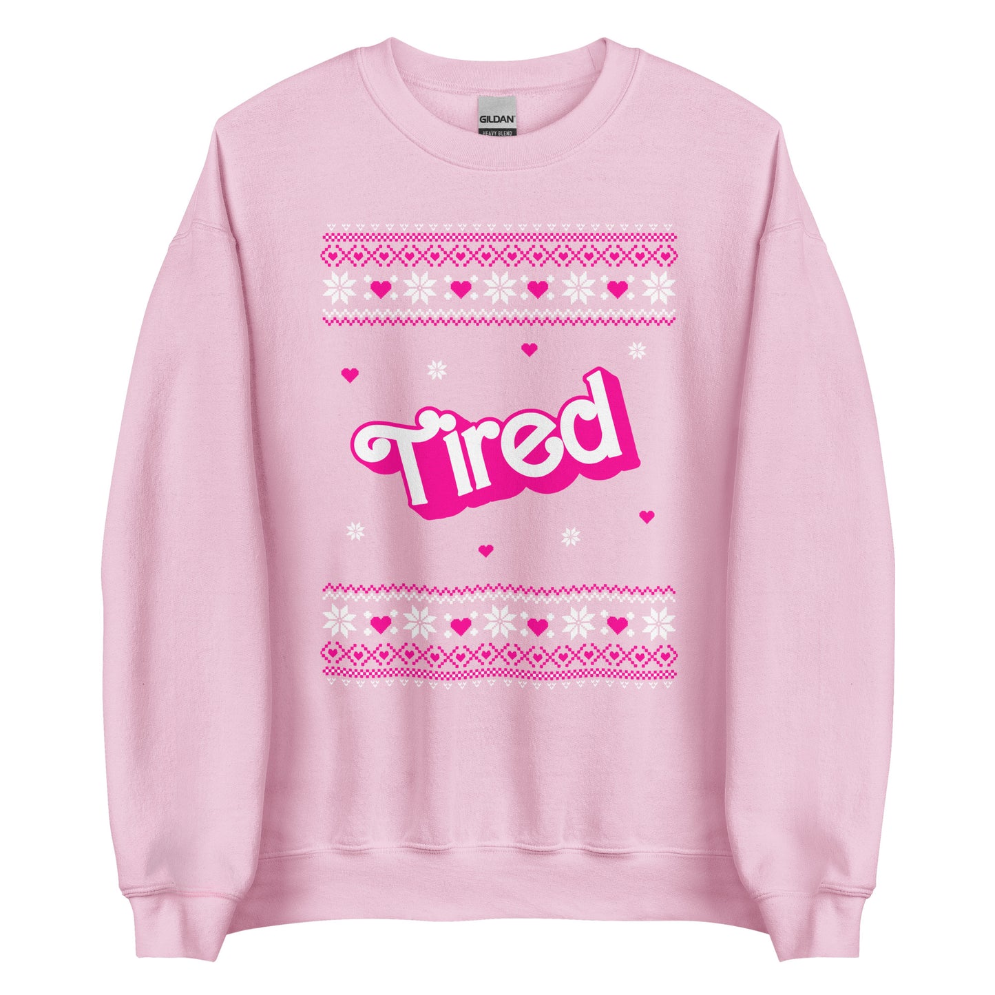 Barbie Tired Ugly Christmas Sweater