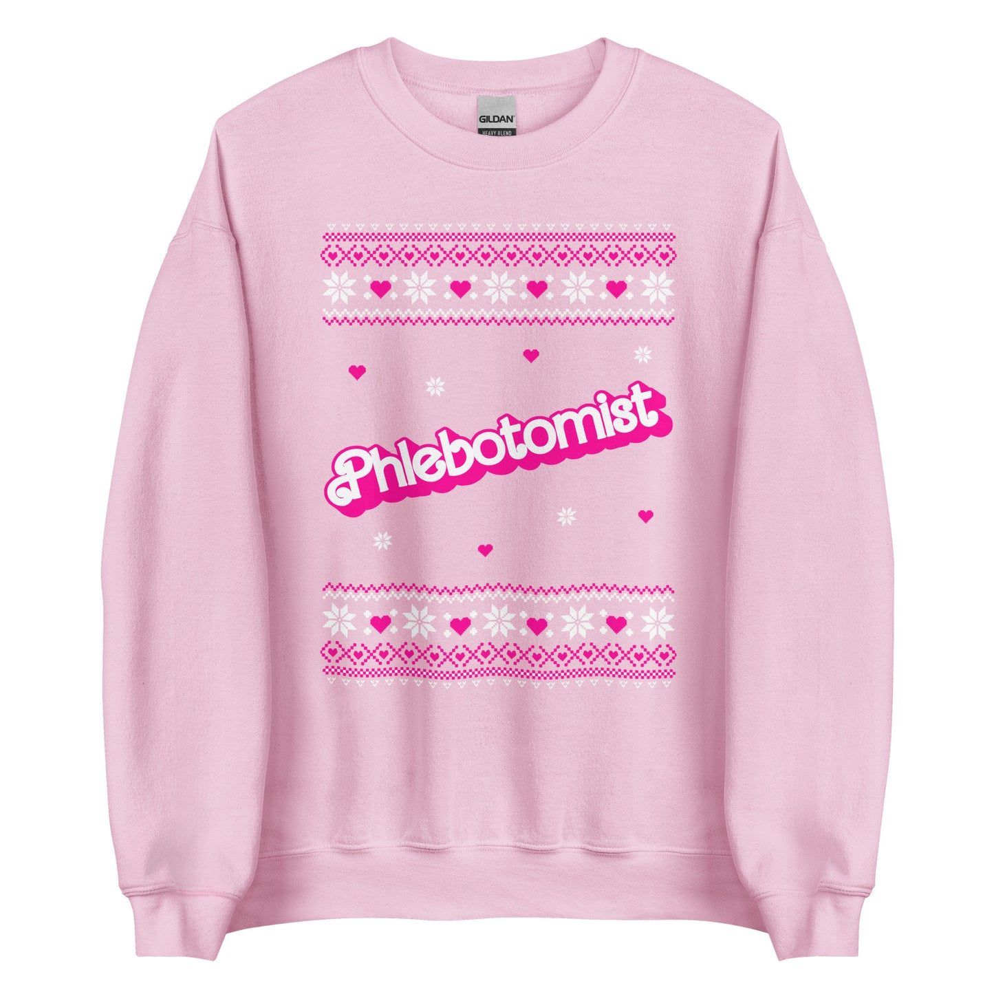Barbie Phlebotomist Ugly Christmas Sweater