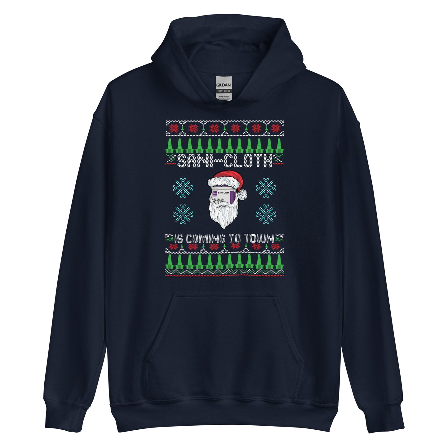 Sani Cloth Is Coming To Town Ugly Christmas Hoodie