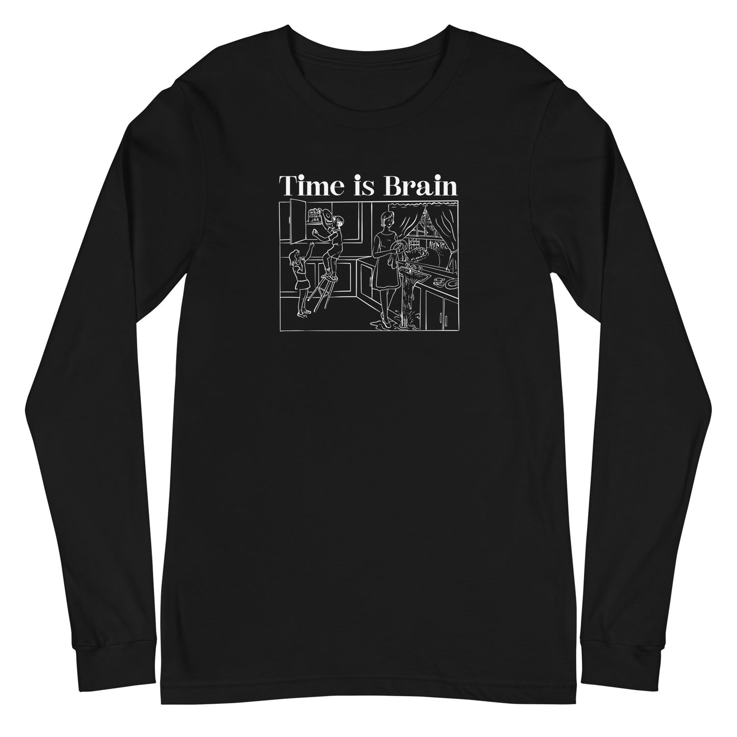 Time is Brain Classic Long Sleeve Tee