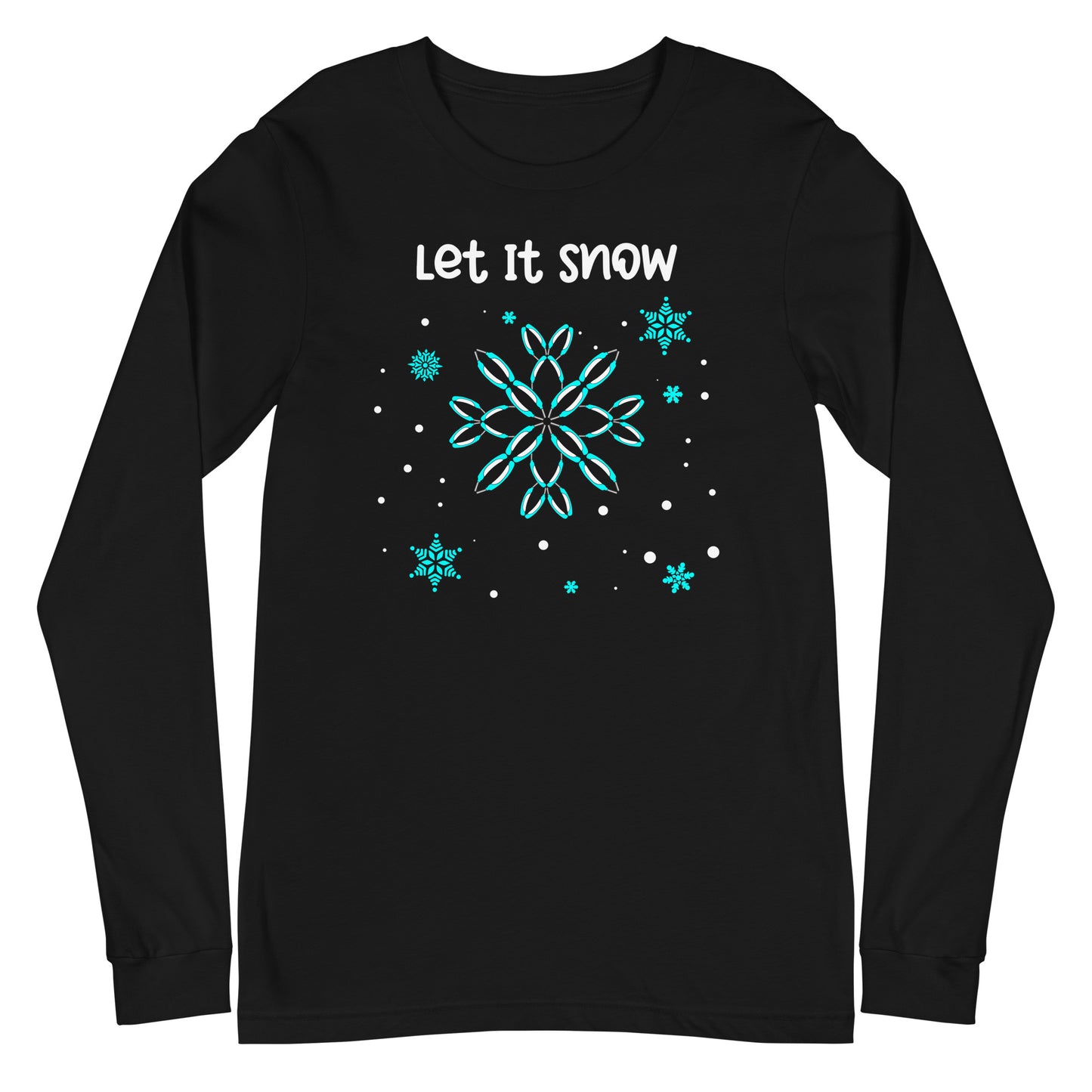 PureWick Snowflake Long Sleeve Tee