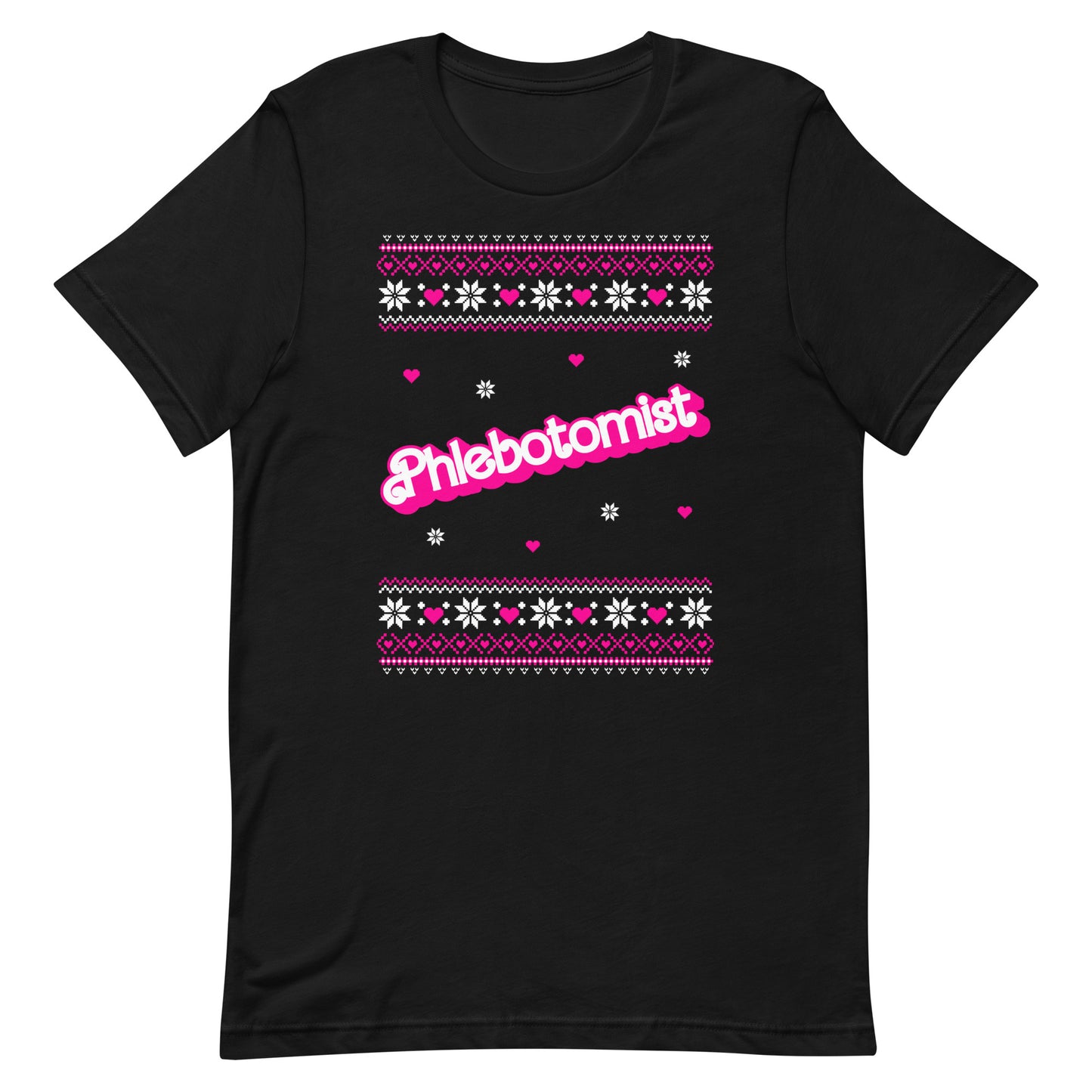 Barbie Phlebotomist Christmas T-shirt