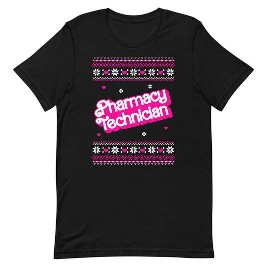 Barbie Pharmacy Technician Christmas T-shirt