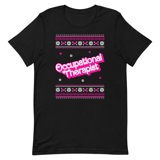 Barbie Occupational Therapist Christmas T-shirt