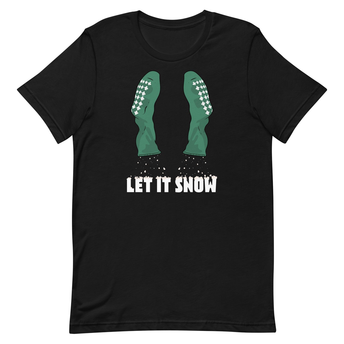 Let It Snow Granny Glitter Tee