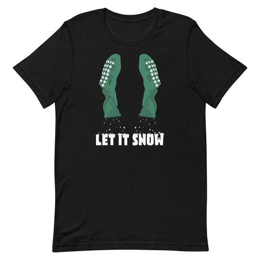 Let It Snow Granny Glitter Tee