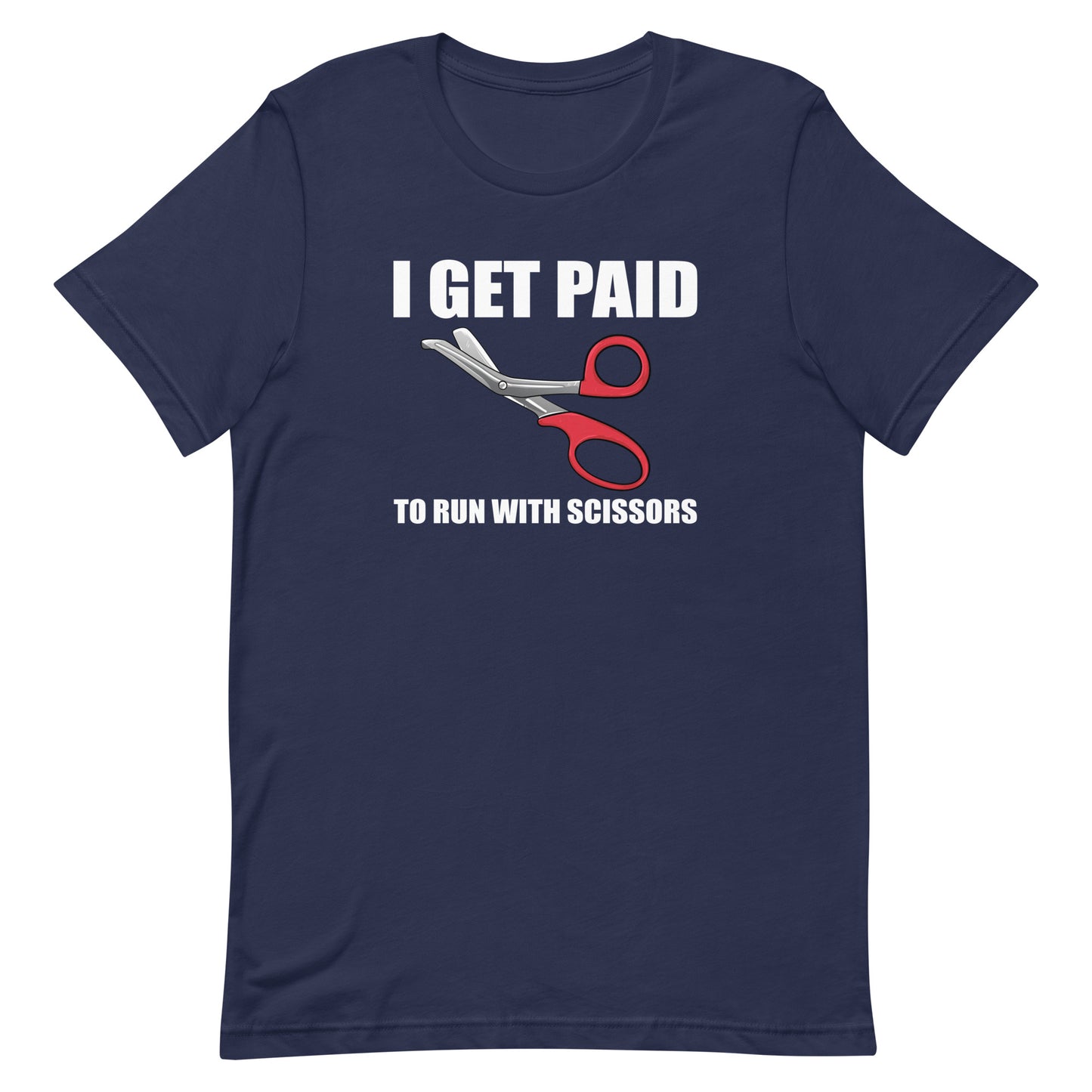 I get paid to run with scissors Tee
