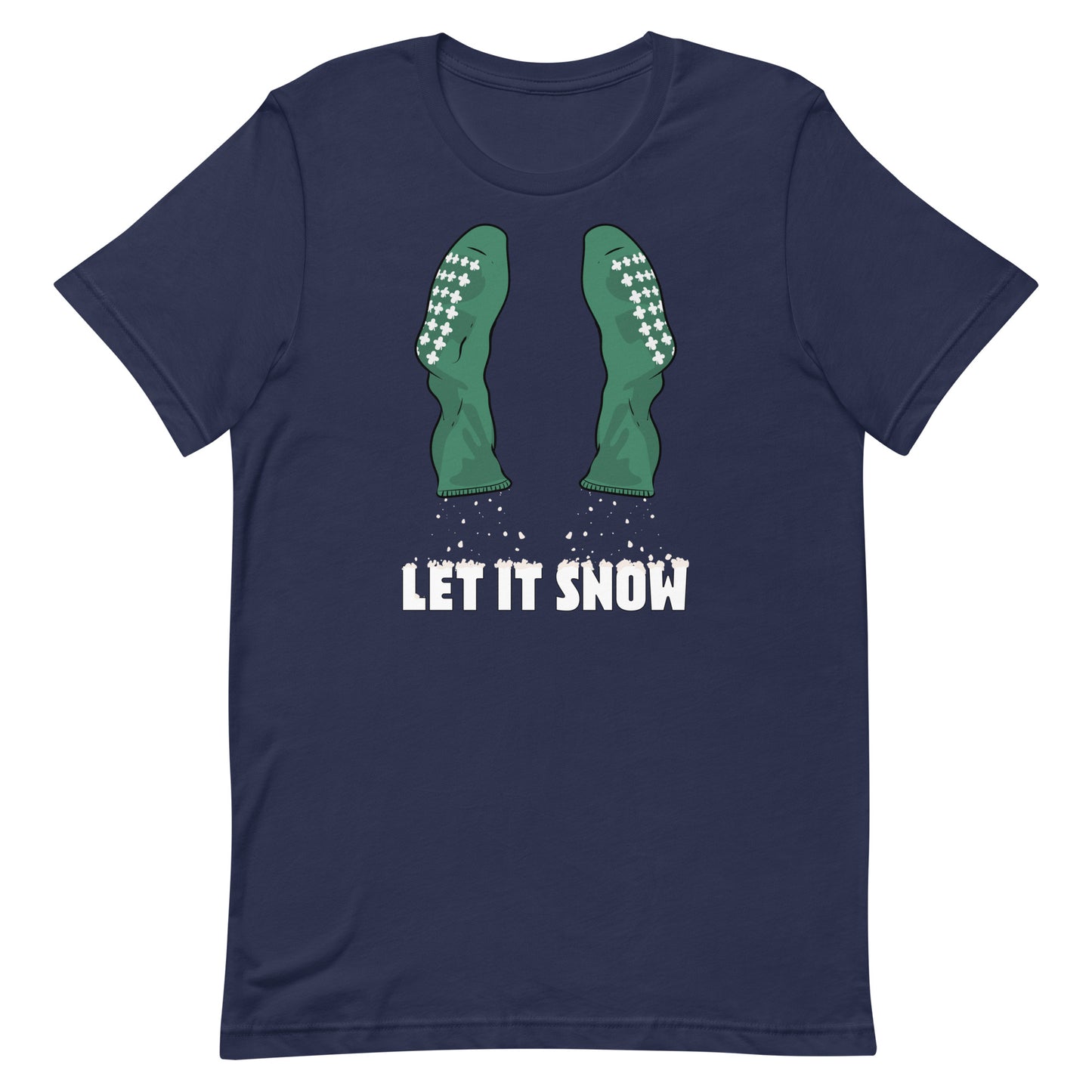 Let It Snow Granny Glitter Tee