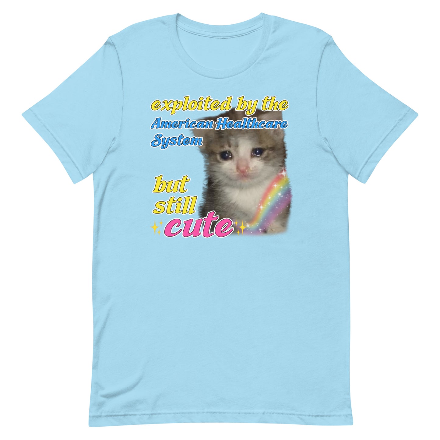 Exploited by the American Healthcare System Cat Tee