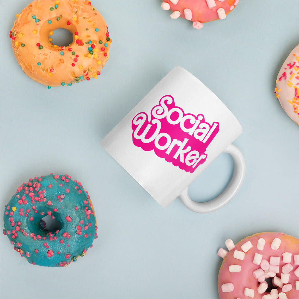Barbie Social Worker Mug