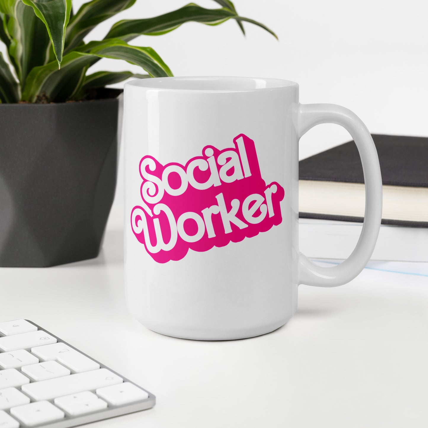 Barbie Social Worker Mug
