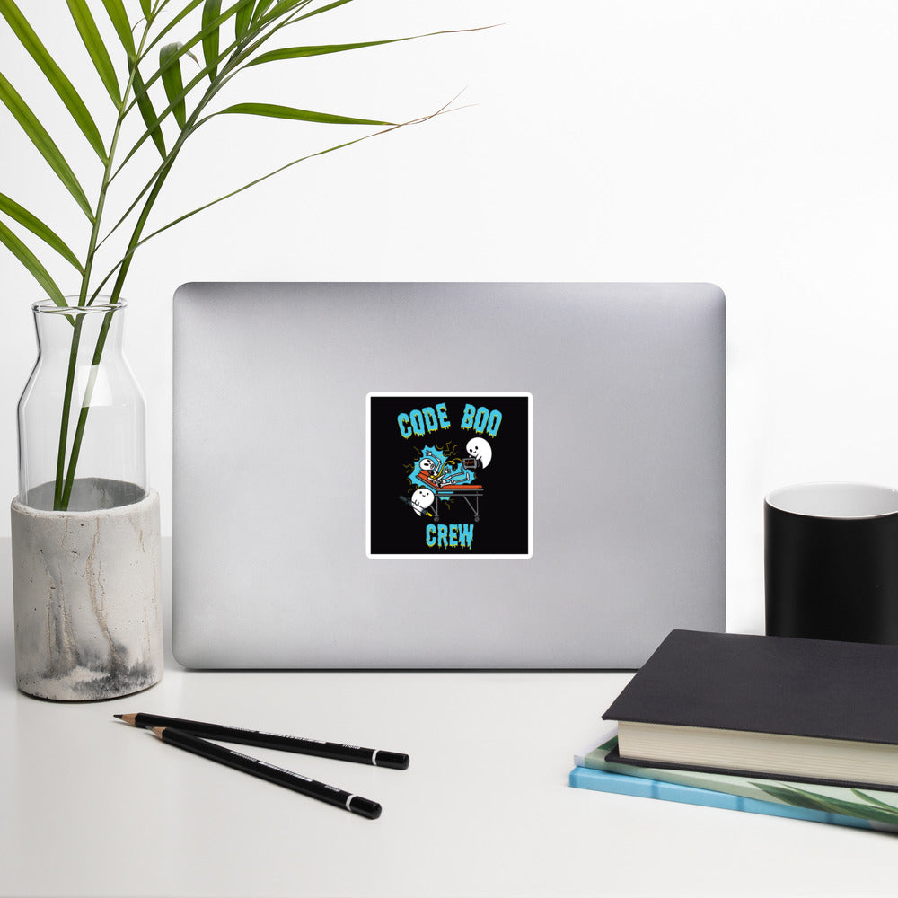 Code Boo Crew Sticker