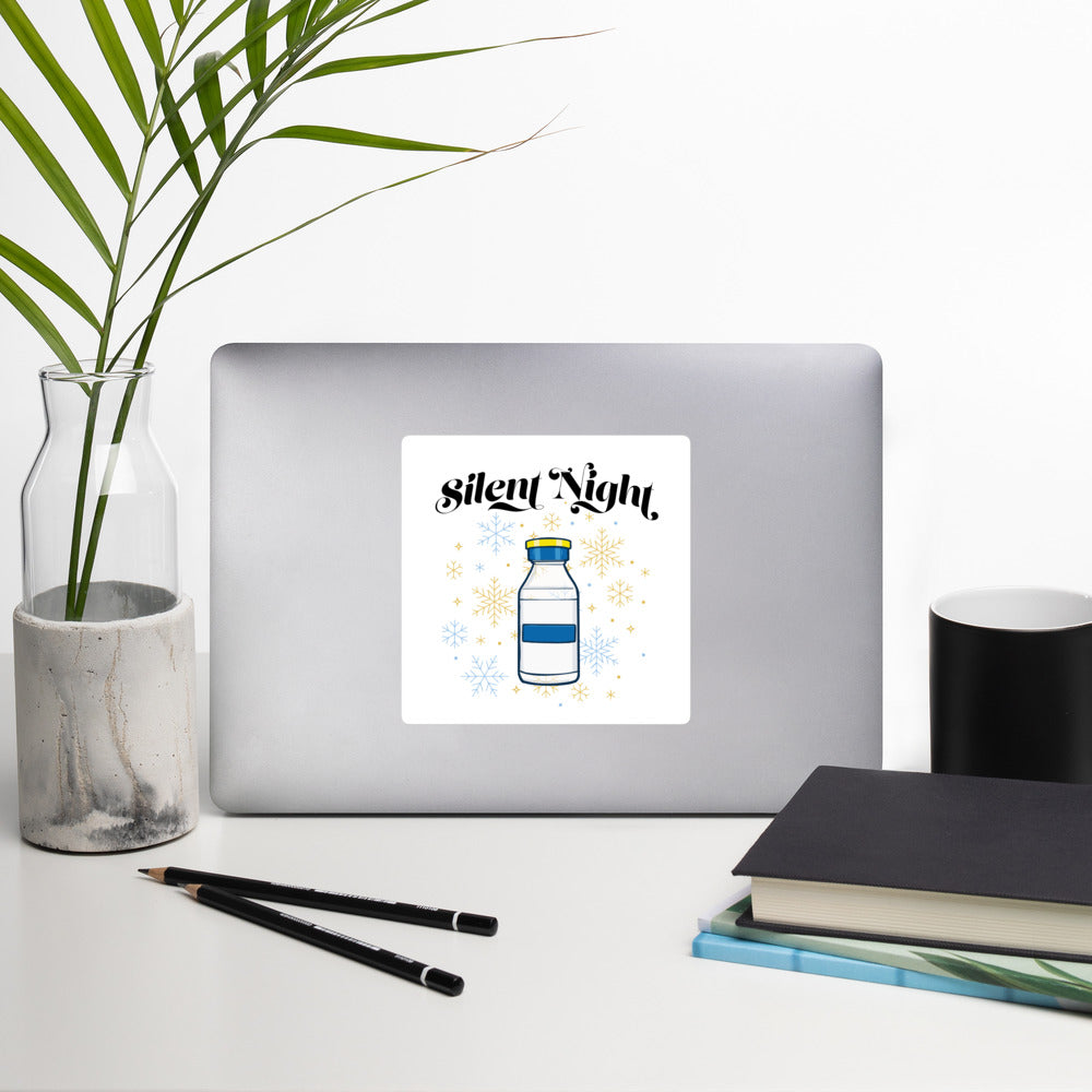 Silent Night Sticker