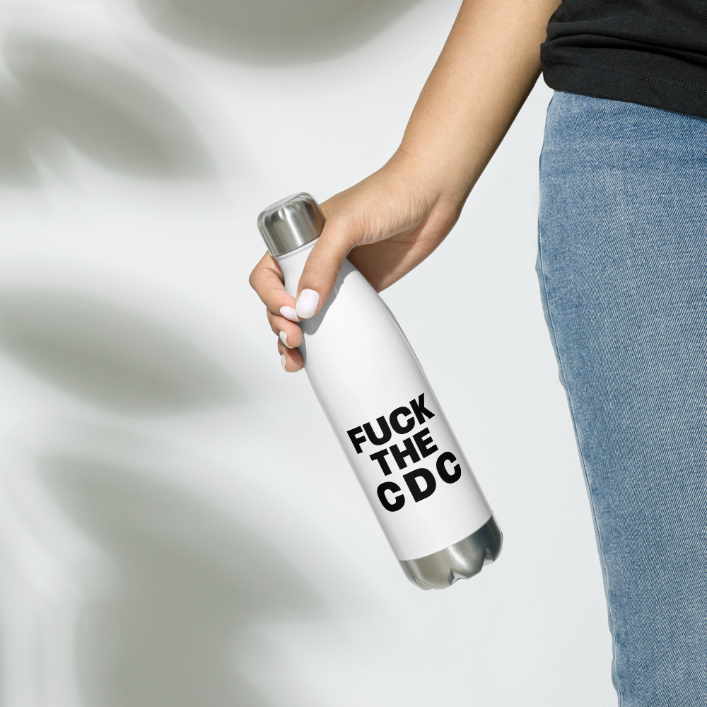 FUCK THE CDC Water Bottle