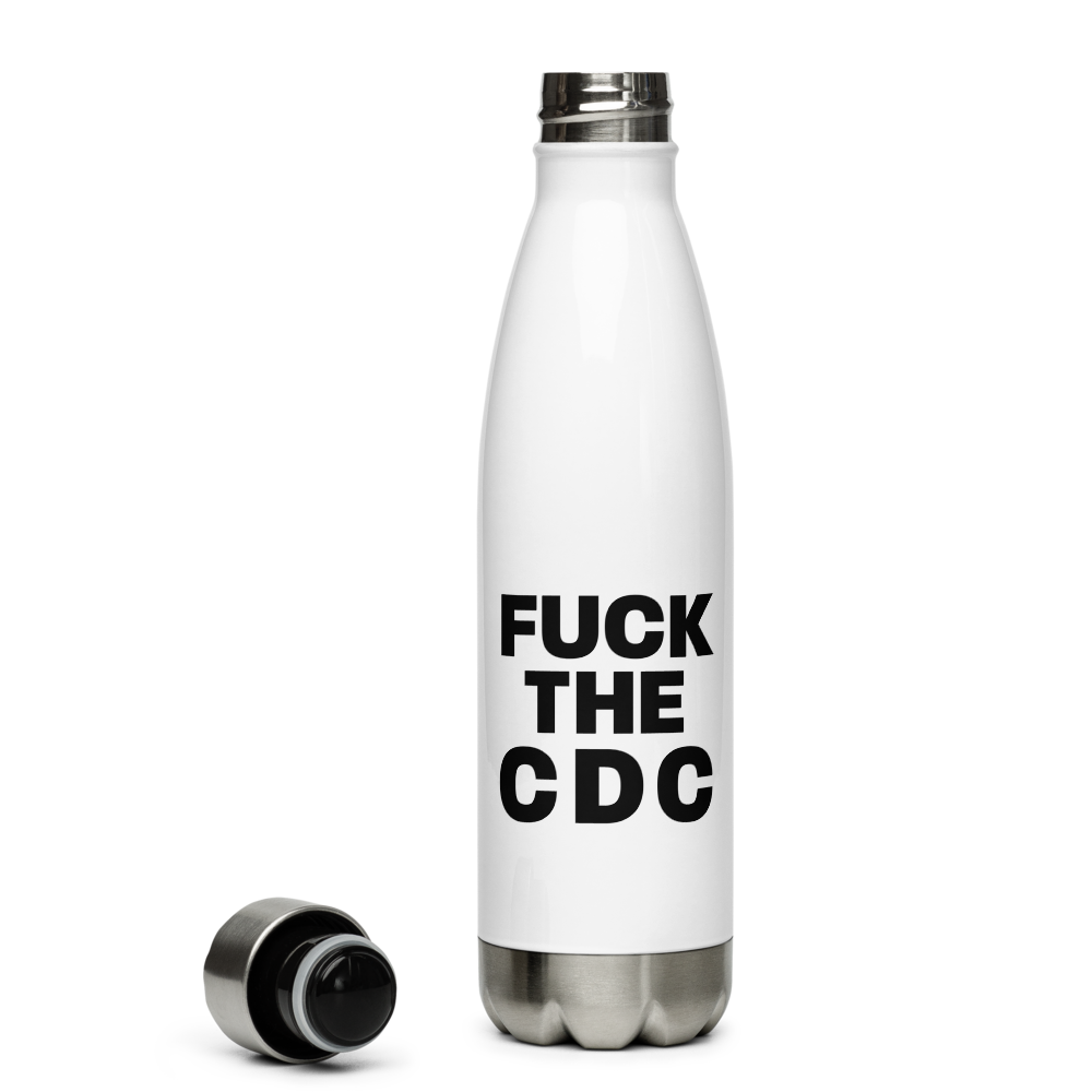 FUCK THE CDC Water Bottle