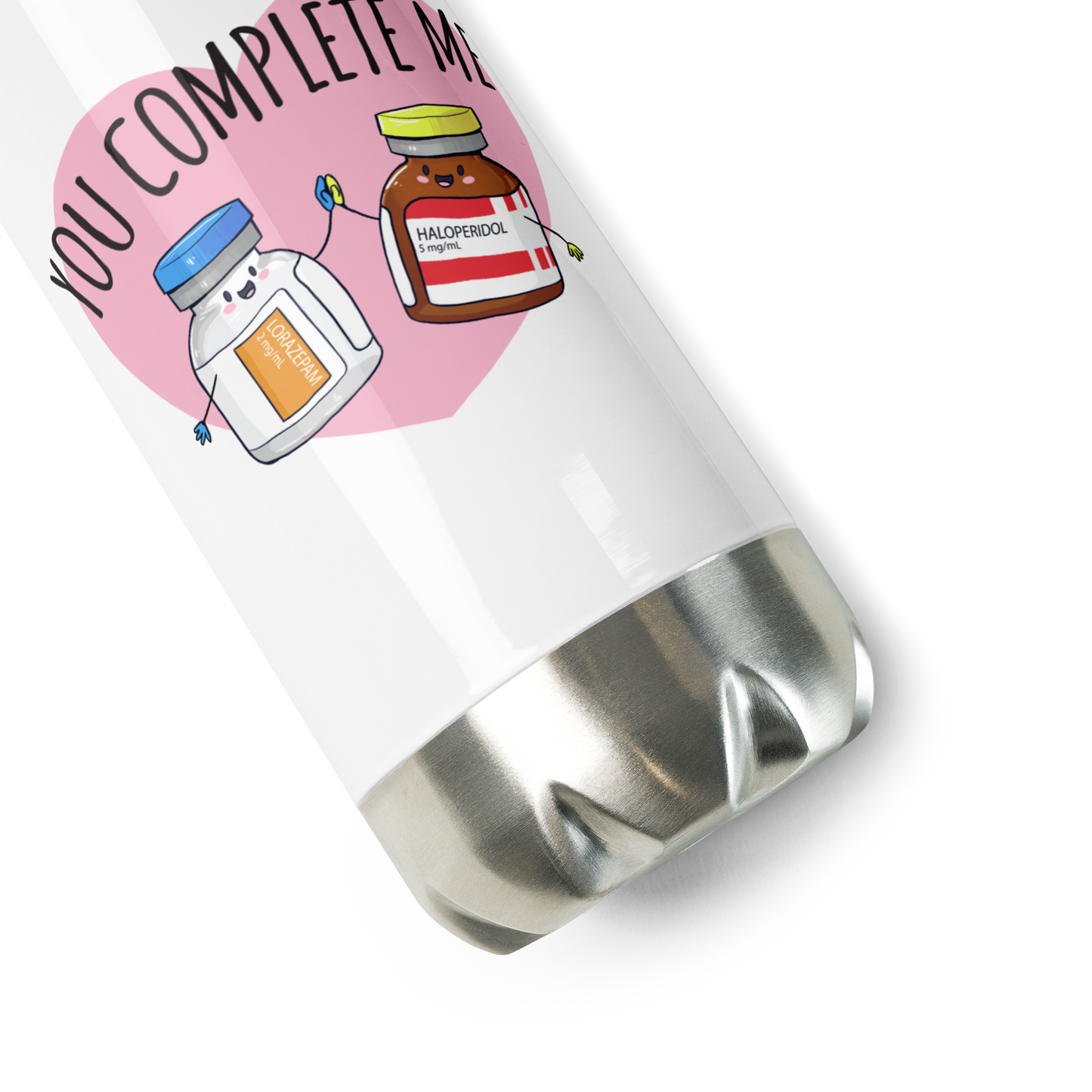 You Complete Me Water Bottle