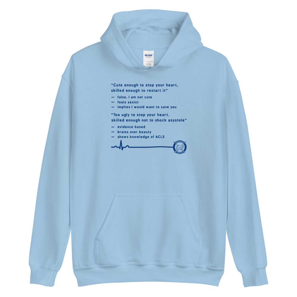 Too ugly to stop your heart (entire tweet) Hoodie