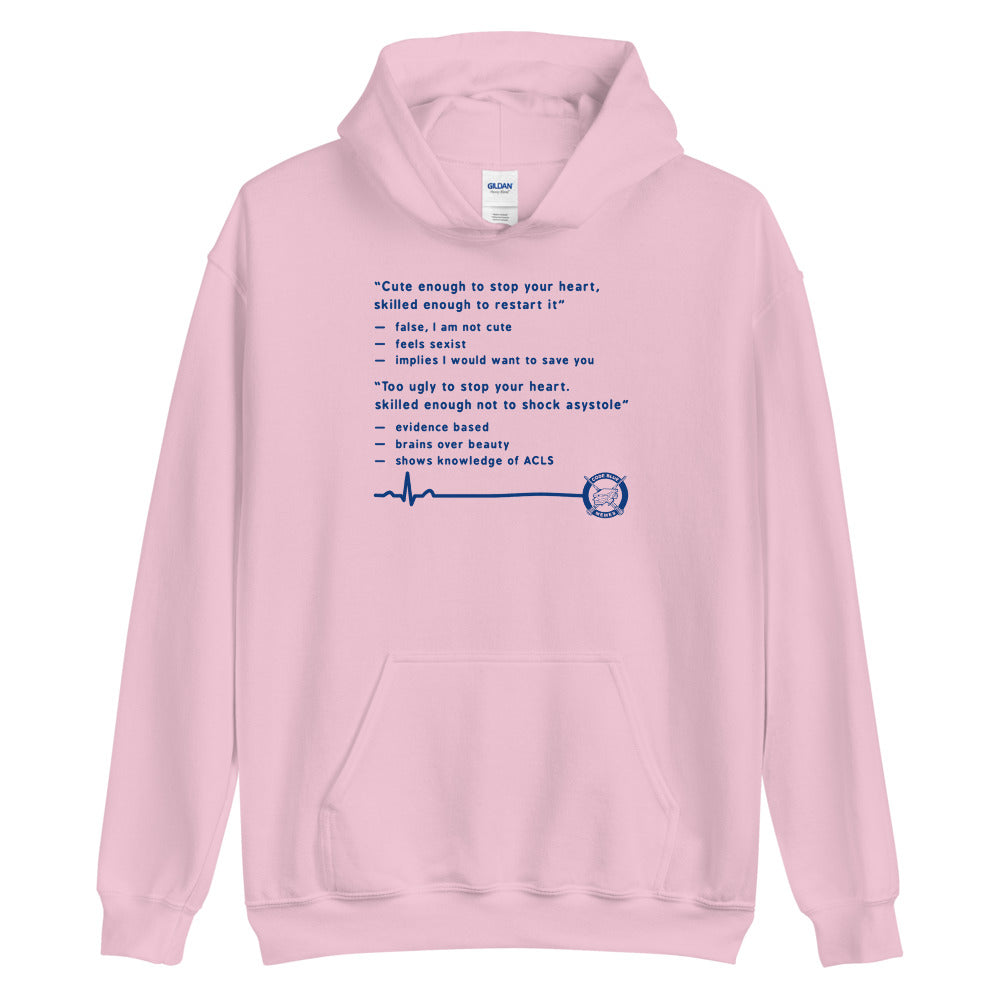 Too ugly to stop your heart (entire tweet) Hoodie
