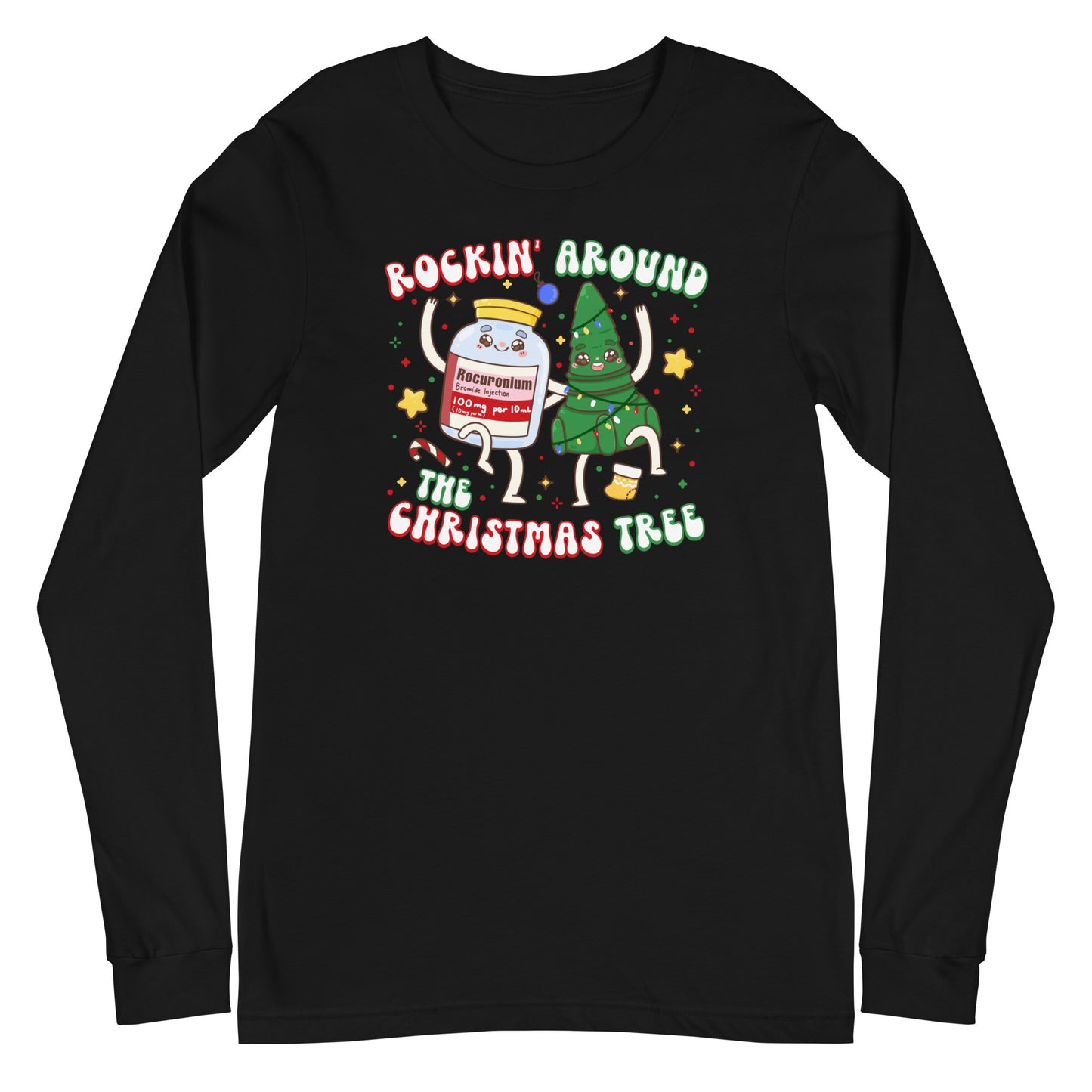Rockin' Around the Christmas Tree Long Sleeve Tee