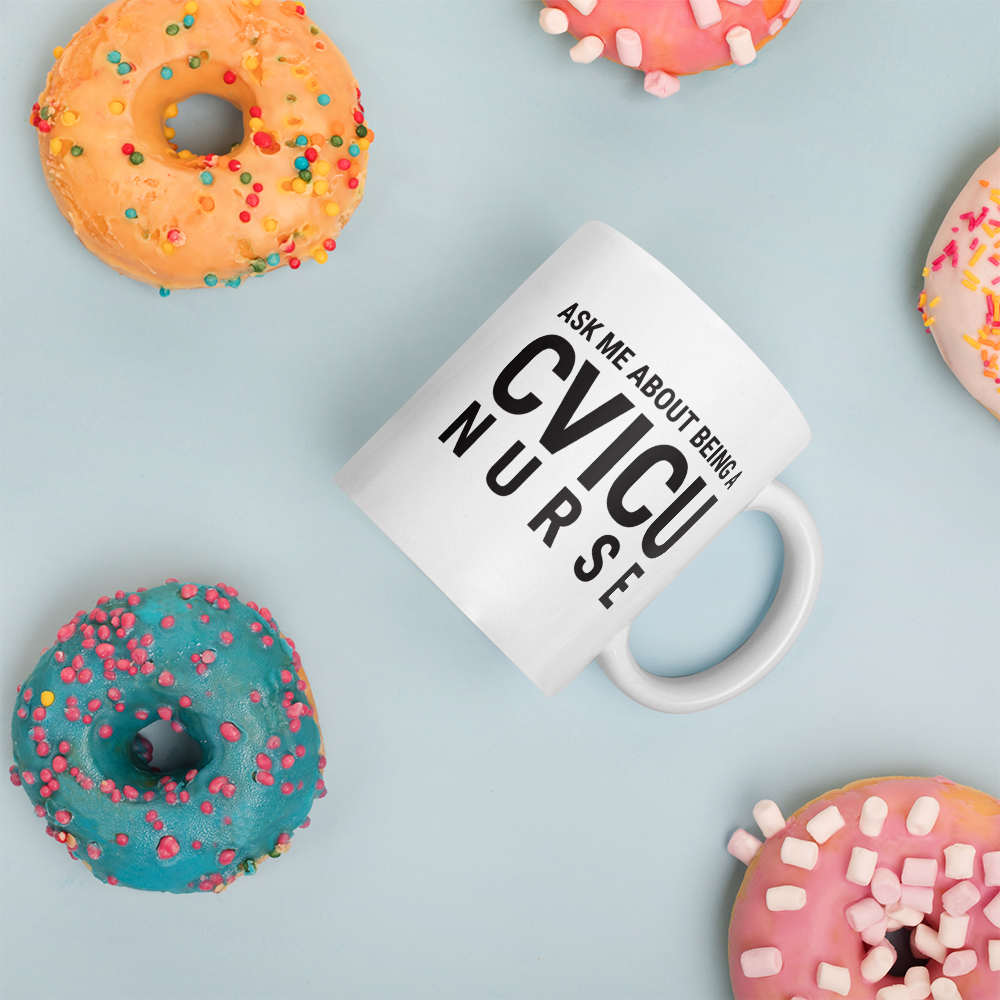 CVICU NURSE Mug