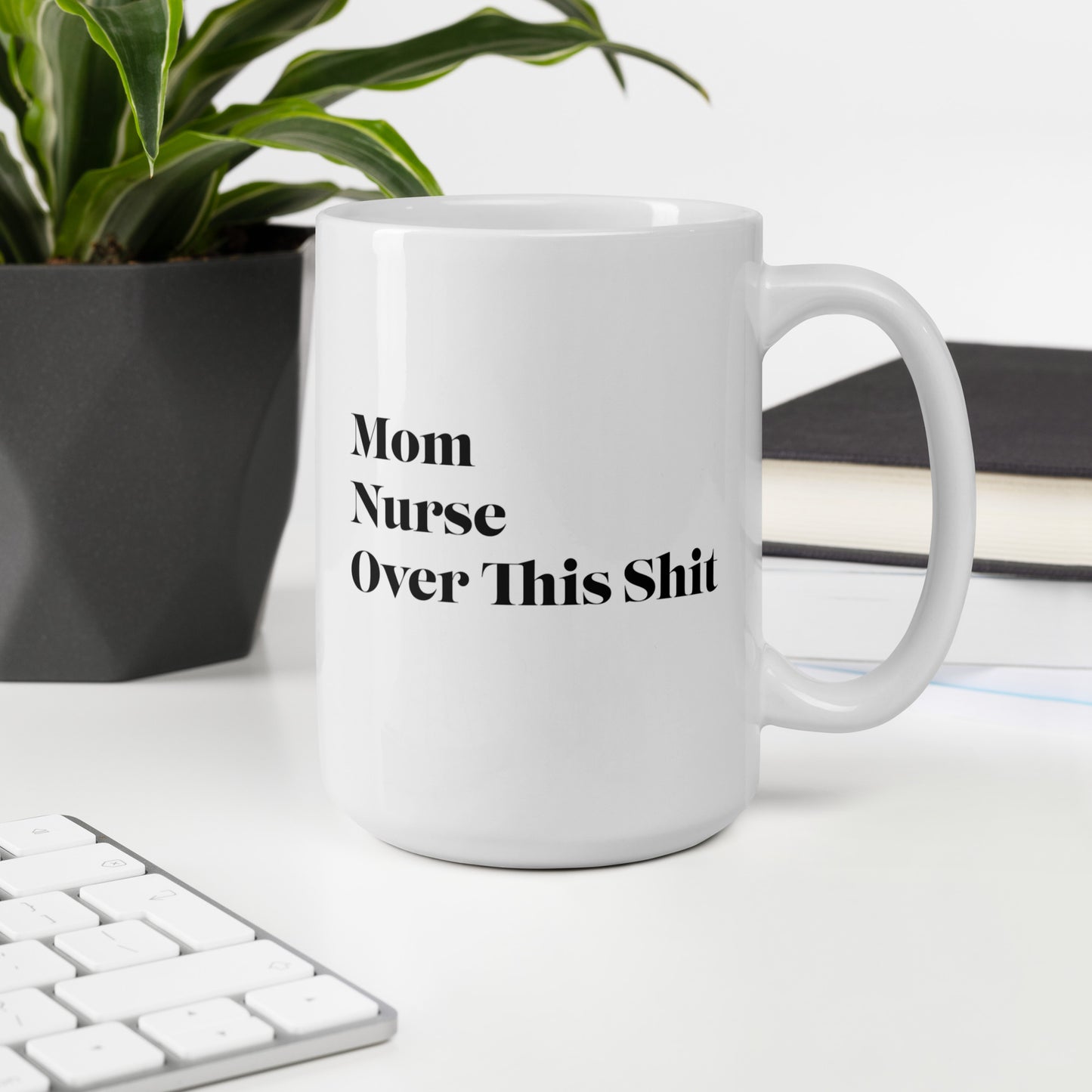 Over This Shit Mug