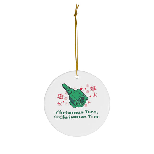 Nut and Nipple Christmas Tree Ornament