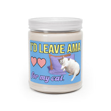 Load image into Gallery viewer, I&#39;d Leave AMA For My Cat, Cat Portrait - Scented Candle
