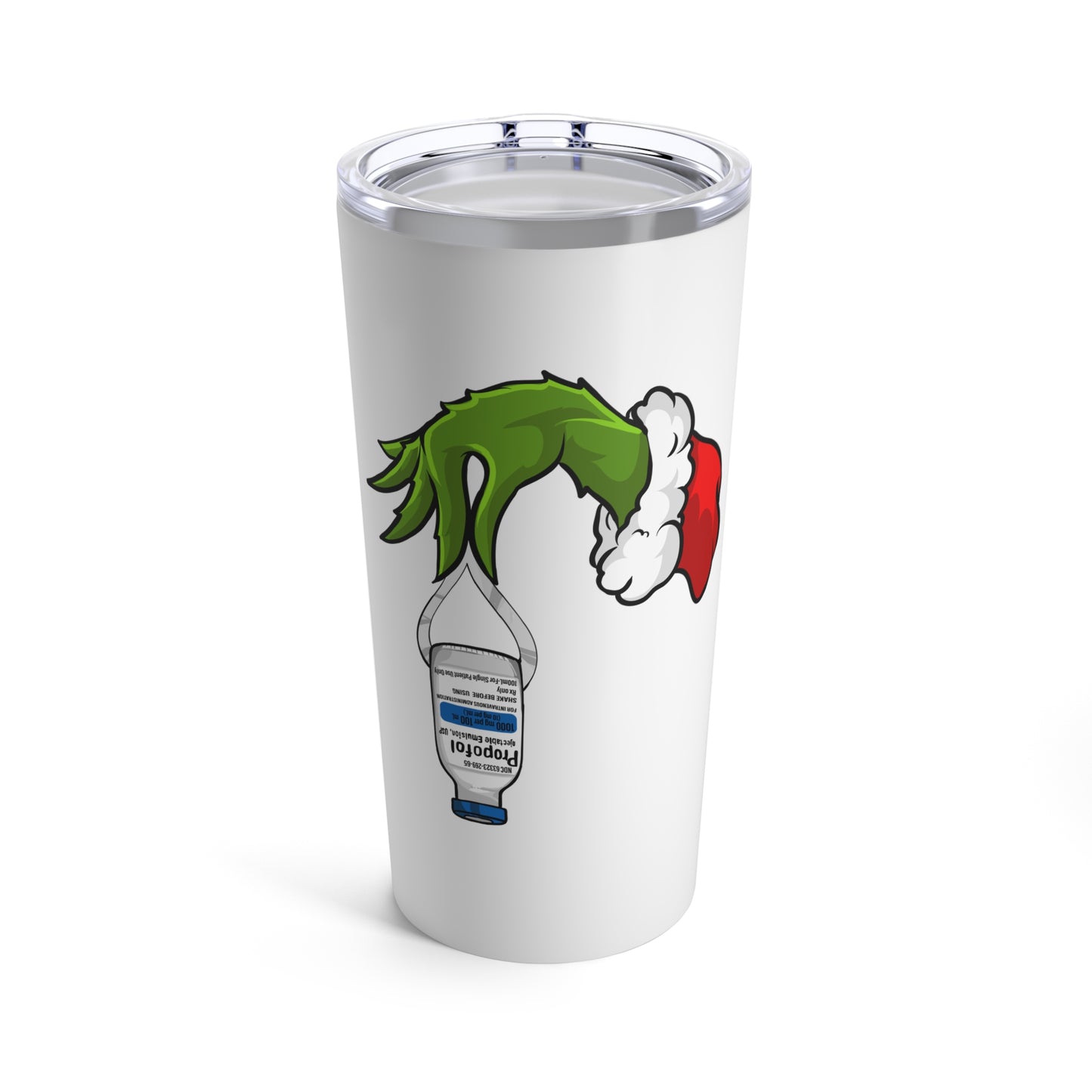 Propofol Grinch Tumbler