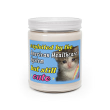 Load image into Gallery viewer, Exploited By The American Healthcare System Cat - Scented Candle
