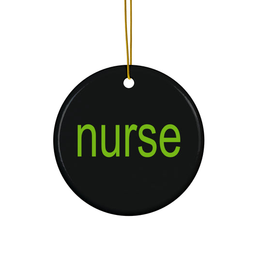 brat nurse Christmas Tree Ornament