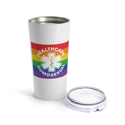 Healthcare Homosexual Rod of Asclepius Tumbler