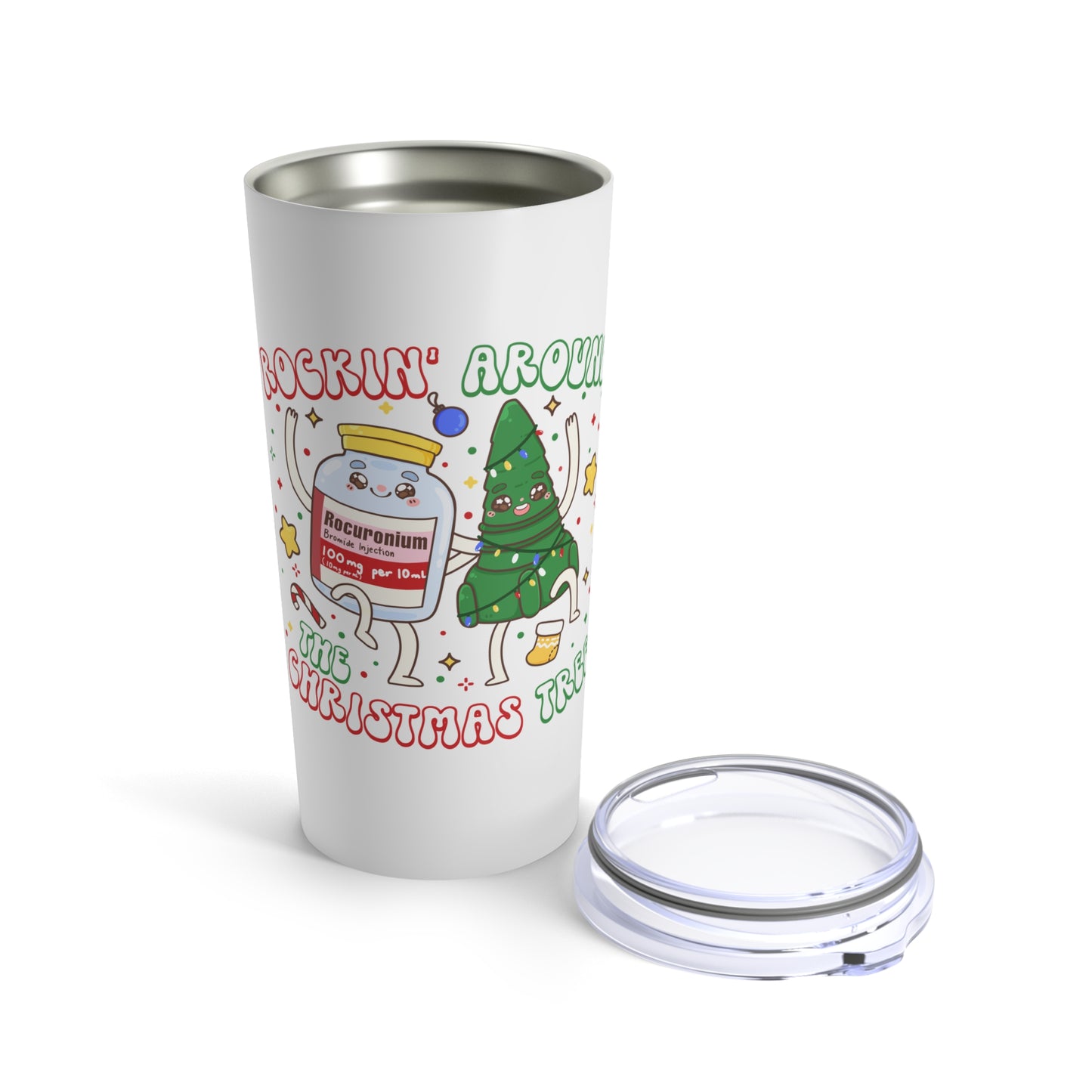 Rockin' Around The Christmas Tree Tumbler