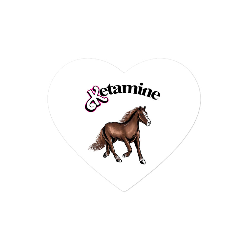 Ketamine Horse Sticker