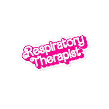 Load image into Gallery viewer, Barbie Respiratory Therapist Sticker
