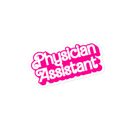 Barbie Physician Assistant Sticker