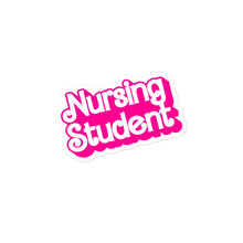 Load image into Gallery viewer, Barbie Nursing Student Sticker
