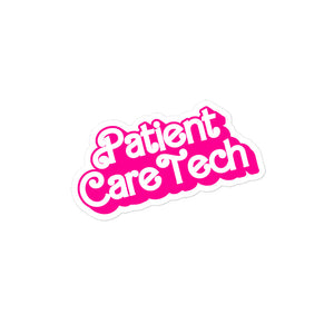 Barbie Patient Care Tech Sticker