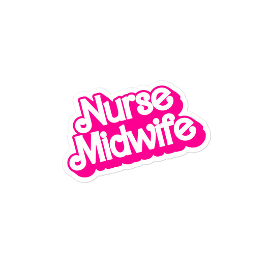 Barbie Nurse Midwife Sticker